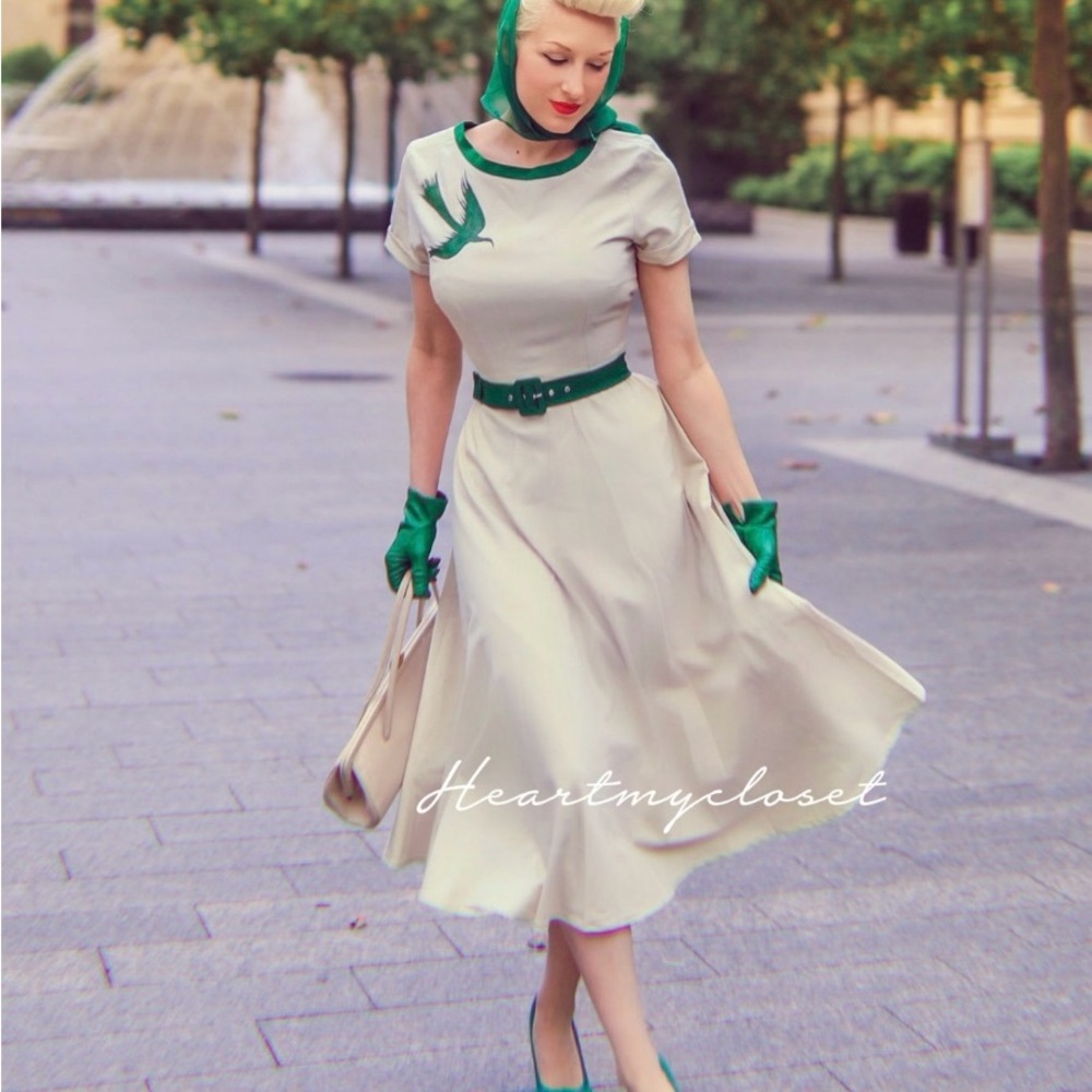 Custom Hand Painted Dress by HMC